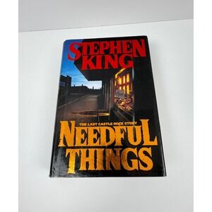 Stephen King Needful Things Hardcover 1991 First Edition‎ 1st Printing Horror